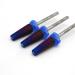 Fasaki Carbide 5 in 1 Multi-Function Nail Drill Bit - 3/32 Shank Size M-Purple 6.0mm - Buy Online on GoSupps.com