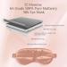 SILKSLEEK 22 Momme Pure Mulberry Silk Sleep Mask in Rose Gold | 100% Pure Silk Filled Eye Mask | Super Soft & Comfortable | Blackout Eye Mask for Sleeping | Travel Essentials | Gift Box Included - Buy Online on GoSupps.com