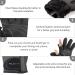 Palmyth Neoprene Fishing Gloves for Men and Women 2 Cut Fingers Flexible Great for Photography Fly Fishing Ice Fishing Running Touchscreen Texting Hiking Jogging Cycling Walking Dark Grey Large - Buy Online on GoSupps.com