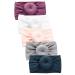 Newborn Baby Girl Headbands Newborn Headbands for Girls Baby Headbands Hair Bands Baby Essentials for Newborn Girl Baby Headband Hair Bows Soft Cute Headwear Hair Accessories for Toddlers (5pcs-K)