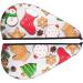 Christmas Gingerbread Cookies Microfiber Hair Towel | Soft Super Absorbent Coral Velvet Wrap for All Hair Types - Buy Online on GoSupps.com