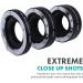 Movo Photo AF Macro Extension Tube Set for Nikon Mirrorless Cameras - 10mm, 16mm, 21mm Tubes | Metal Mount | Compatible with 1 AW1, J1, J2, J3, JF, S1, S2, V1, V2, V3 - Buy Online on GoSupps.com