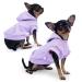 Frienperro Dog Clothes for Small Dogs Girl Boy, 100% Cotton Small Dog Hoodie, Chihuahua Clothes Pet Cat Winter Warm Sweatshirt Sweater, Teacup Yorkie Puppy Clothing Coat Costume X-Small Purple