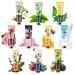 10 Pack Hand Cream For Chapped Hands Natural Botanical Fragrance Hand Lotion Mini Hand Cream For Working Dry Hands Moisturizing Travel Size Hand Cream Set with Natural Botanical For Women 30ml Floral & Fruity