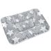 catadog Small Animal Bed Mat, Soft & Warm, Suitable for Guinea Pig, Hamster, Rabbit, Rat and Bearded Dragon X-Large(13.3''x9.4'') Star Grey