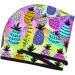 Graffiti Pineapples Microfiber Hair Towel - Soft Super Absorbent Quick Dry Hair Wrap for Long Curly & Thick Hair - Coral Velvet for Women - Buy Online on GoSupps.com
