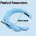 Deacocal Spa Headband for Women Girls - Soft Terry Cloth Skincare Headband - Makeup & Hair Accessory - Blue - Buy Online on GoSupps.com