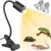 IOOTSEA Terrarium heat lamp matt black version heat lamp for terrarium turtles and reptiles reptile heating lamp UVA UVB heating aquarium animals accessories (matt black version)
