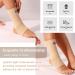 Kunoli Ankle Support Socks for Ligament Damage - Compression Brace for Men & Women - Sprained Ankle Recovery - 1 Pair (L) - Buy Online on GoSupps.com