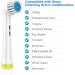 4 Pack of Replacement Toothbrush Heads for Oral-B | Compatible with Oral B Braun Electric Toothbrush Eb17-xs - Buy Online on GoSupps.com