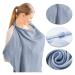 Blue Nursing Cover & Scarf for On-the-Go Moms | 75x95 CM Nursing Apron - Buy Online on GoSupps.com
