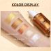 MEICOLY Liquid Body Illuminator 04 Glistening Bronze 40ml - Long Lasting & Waterproof Body Shimmer Oil for Glowing Skin - Buy Online on GoSupps.com