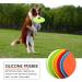 Yeahboom 5-Pack Dog Frisbee - 15cm Bite-Proof Natural Rubber | Ideal for Training Throwing & Playing | Available in 5 Colors - Buy Online on GoSupps.com