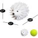 Smart Design Plastic Dryer Balls w/Spikes - Fabric Softener - Eliminates Wrinkles & Reduces Static - for Laundry Clothes Fabrics (2 Pack) Hedgehog  - Buy Online on GoSupps.com