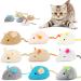 9 Pcs Catnip Toys for Cats Cat Mouse Toy Catnip Mouse Toys for Cat Cat Toys for Indoor Cats Adult and Kitten Toys for Indoor Cats Soft Cat Mouse Toy Toy for Cat Playing Chewing Teeth Cleaning