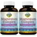 Terranics Magnesium Complex Total 240 Capsules Max Absorption Glycinate Citrate Malate Aspartate Gluconate Support Heart Mood Sleep Muscle Health