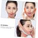 Angoily Thin Face Belt Face Strap Chin Strap Face Face Slimmer Double Chin Reducer Chin up V Line Belt V Face Line Belt Clippers Brush Cleaner Breathable Spandex Noodles - Buy Online on GoSupps.com
