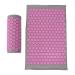 Massage Mat Acupuncture Massage Yoga Mat Shiatsu Massage Mat Cushion 68 x 42 cm for Home and Office (Pink)