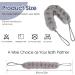 Sibba 1 PC Back Scrubber Shower Body Wash Sponge Loofah Bath Large Long Extended Puffs Stick Exfoliating Washing Removable Head Exfoliate Set Pack Mitts Soft Mesh Stretch Braided Strips Brush - Buy Online on GoSupps.com