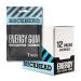 Blockhead |Energy Gum with peppermint taste |84 pieces I caffeine chewing gum with vitamins B1 B6 and B12 and Niacin |Sugar -free |Calorie -free