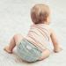 Esembly Cloth Diaper Bundle Set: 3 Organic Absorbent Inners, 1 Waterproof Cover | Size 2 (18-35lbs) | Reusable & Washable Diapers - Lattice Print - Buy Online on GoSupps.com
