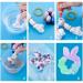 Mrriyai White Hair Tie Scrunch - 8 Elastic Ponytail Holders for Women & Girls | Stylish Hair Accessories - Buy Online on GoSupps.com