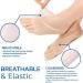 Sofeet Bunion Relief & Toe Compression Socks - Projoint AntiBunions Health Socks for Gout & Strongjoints - 5PCS Beige No Show Low Cut Five Finger Socks - Buy Online on GoSupps.com