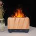 Flame Humidifier - 200ml Fire Effect Hollow ABS Auto Shutdown EU Connector for Home Use - Buy Online on GoSupps.com