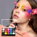 Janolia 15-Color Facial & Body Painting Set - Professional Washable Palette for Kids | Perfect for Halloween & Easter Parties - Buy Online on GoSupps.com