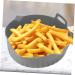 Zerodeko 2pcs Air Fryer Pan Deep Fryer Silicone Bakeware Silicone Air Fryer Liner to Rotate Household Food Greyx2pcs 23X20X8CMx2pcs - Buy Online on GoSupps.com