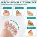 Welonove Silicone Toe Separators - 8 Pcs Toe Spacers with Aloe Vera Essential Oil - Bunion Corrector for Women/Men - Toe Stretchers for Yoga - Buy Online on GoSupps.com