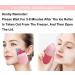 Silicone Cube Ice Roller for Face Cold Therapy Massage - Pink - Buy Online on GoSupps.com