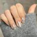 Silver Glitter Gel Nail Polish Nail Varnish Soak off UV/LED Lamp French Manicure Nails Long Lasting Nail Art Manicure Salon DIY at Home - Buy Online on GoSupps.com