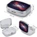 Shop Milky Way Galaxy Pill Organizer - Decorative 2 Compartment Portable Pill Box for Pocket & Purse | International Shipping Available - Buy Online on GoSupps.com