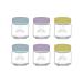 Kilner Kids 110 Millilitre Set of 6 Glass Jars Yellow/Purple 110ml Single