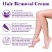 Effective Hair Removal Cream & Turmeric Mask for Arms Bikini Legs Underarms - Painless & Soothing Formula for Men & Women - Buy Online on GoSupps.com