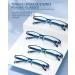 Buy Teraise Anti-Blue Light Reading Glasses for Men & Women | Comfortable & Fashionable Reading Aid with 1.5x Magnification - Buy Online on GoSupps.com