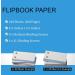 Flip Book Paper with Holes - 240 Sheets (480 Pages) for Animation & Drawing - Works with Light Pads - Sketching Supplies - Buy Online on GoSupps.com
