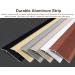 Floor Transition Strip Walkers Entry Ramp Smooth Aluminum Wood to Tile Transition Strip Carpet to Laminate Threshold/Edge Reducer for 0.8-4cm Height Difference Floor (Color : Style6) - Buy Online on GoSupps.com