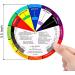 Color Paint Wheel Chart for Artists and Kids - 10 Pieces Color Mixing Guide for Art Class and Makeup Blending - 5.5 Inch Color Harmony Wheels - Buy Online on GoSupps.com