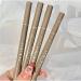Quick-Drying Waterproof Fine Eyeliner Pen 4pcs - Long Lasting & Smudge Proof Formula (Light Brown) - Buy Online on GoSupps.com