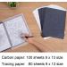 Offeara Carbon Paper  Large Size Graphite Paper  Tracing Paper for Drawing  Black Transfer Paper and Trace Paper  - 180 Sheets (9 x 13 Inches) with 5pcs Embossing Styluses Stylus - Buy Online on GoSupps.com