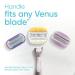 4-Count Gillette Venus ComfortGlide Razor Blade Refills Infused with Olay Coconut Scent - Buy Online on GoSupps.com
