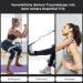 Buy Antara Resistance Bands Set | Fascia Ball & Foot Stretcher | Fabric Terrabands & Massage Ball with Gym Bag | Ideal for Strength Training Physical Therapy Yoga - Ships Internationally - Buy Online on GoSupps.com
