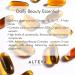 Alteya Organics Omega 3 6 7 & 9 with Rose Otto Extracts Beauty Supplements for Clear Skin Fuller Hair & Strong Nails 30 Capsules - Buy Online on GoSupps.com