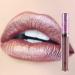 Shiny Metallic Satin Liquid Lipstick  Lipstick for Women Daily Use Moisturizing Lip Gloss  Long-Lasting Lipstick 24 Hour Waterproof Shiny Matte Non Stick Cup Lip Gloss  Colorful Long Wear Lipstick (06)