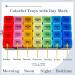 ZVZM Large Pill Box Organiser 7 Day 4 Times a Day Tablet Organiser Box Medicine Storage Box Medication Organizer Dosette Box Daily Weekly Pill Box Case for Fish Oil/Vitamin. White - Buy Online on GoSupps.com