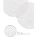 Pllieay 30 Pieces 7 Count Circle Plastic Mesh Canvas Sheets for Embroidery with Sewing Needles - Ideal for Acrylic Yarn Crafting and Knit Projects (4.5 inch/11.5cm) - Buy Online on GoSupps.com