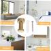 Alipis 4 Pcs Bathroom Towel Hook Black Hooks for Hanging Multifunctional Brass Wall Hooks Clothing Indoor 3X1.8X1.8CMx2pcs Goldenx2pcs - Buy Online on GoSupps.com