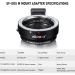 VILTROX EF-EOS M Auto Focus Adapter | Canon EF/EF-S Lens to Canon EOS M Mirrorless Camera | Lens Adapter for EOS M100 M50 M3 M10 M6 M5 - Buy Online on GoSupps.com